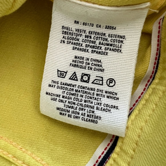 Anthropologie Pilcro Yellow Jean Jacket - Picture 7 of 7